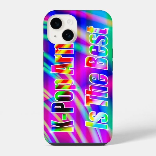 K-Pop-Kunst iPhone Hülle (Rückseite)