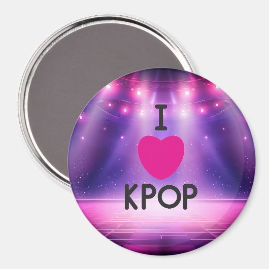 K-Pop Magnet (Vorderseite/Rückseite)