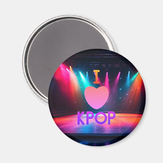 K-Pop Magnet (Vorderseite/Rückseite)