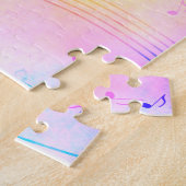 K-Pop Music Fan Boy Band Sängerin Custom Pastel Puzzle (Seite)