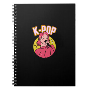 K-Pop Music Notizblock