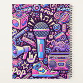 K-Pop-Notebook Planer (Rückseite)