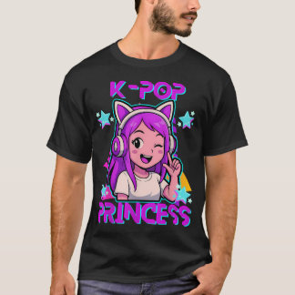 K-Pop Prinzessin K Pop Mädchen T-Shirt