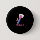 K-POP Raise your lightstick Button (Vorderseite)