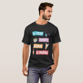 K-Pop Ramen Boba K-Drama - Niedlich Anime Ramen T-Shirt (Vorne ganz)