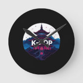 K-POP RUNDE WANDUHR (Vorderseite)