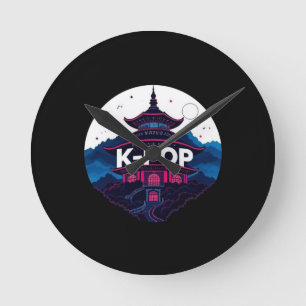 K-POP RUNDE WANDUHR