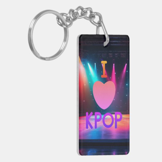 K-Pop Schlüsselanhänger (Vorderseite links)