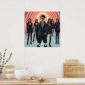 K-POP - SEOUL - ASIEN POSTER (Küche)