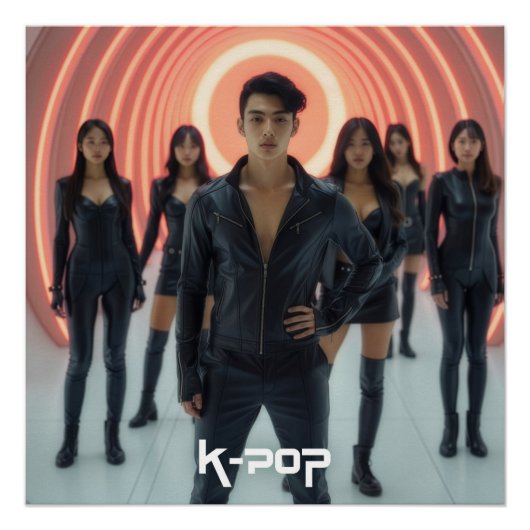 K-POP - SEOUL - ASIEN POSTER (Vorderseite)