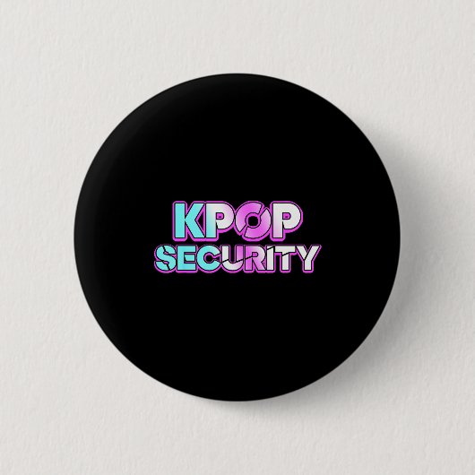 K-Pop Sicherheits-Mama-Vater-Kinder lustiger Gebur Button (Vorderseite)