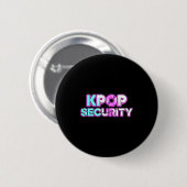 K-Pop Sicherheits-Mama-Vater-Kinder lustiger Gebur Button (Vorne & Hinten)