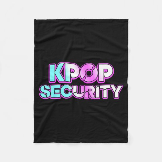 K-Pop Sicherheitsmutter Vater Kinder lustiger Gebu Fleecedecke (Vorderseite)