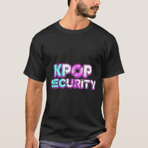 K-Pop Sicherheitsmutter Vater Kinder lustiger Gebu T-Shirt