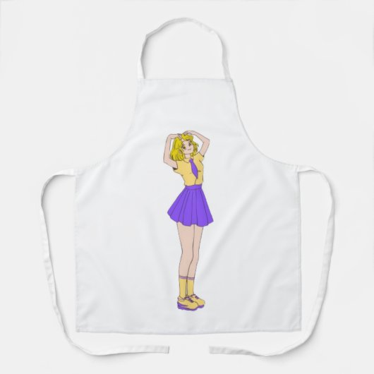 k Pop Sterne All-Over-Print-Schürze Schürze (Vorderseite)