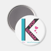 K-Pop- und K-Drama-Sonderdesign Magnet (Vorderseite/Rückseite)