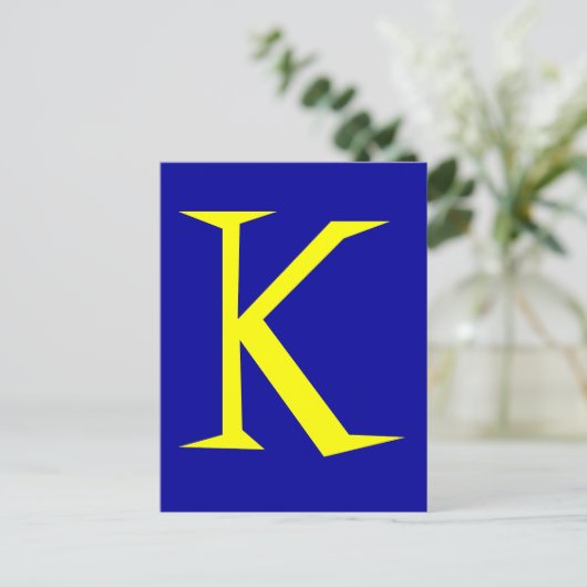 K POSTKARTE (Stehend Vorderseite)