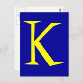 K POSTKARTE (Vorne/Hinten)