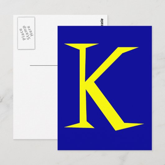 K POSTKARTE (Vorne/Hinten)