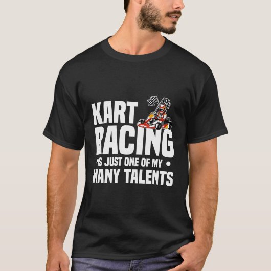 K Racing Talent Motorsport Racer King T-Shirt (Vorderseite)
