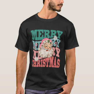 K Santa Claus Merry T-Shirt