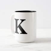 "K-" Tasse (Vorderseite Links)