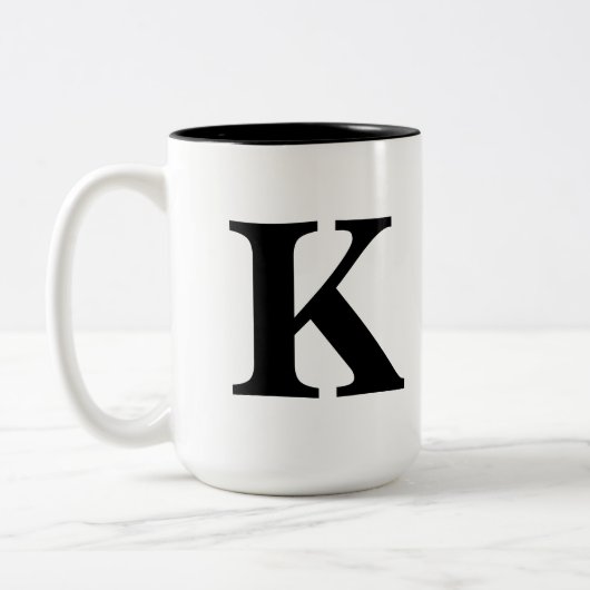 "K-" Tasse (Links)