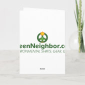 K - Taube des Friedens Karte (Rückseite)