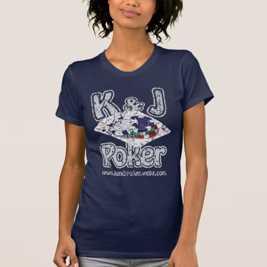 K und J-Poker T-Shirt (Vorderseite)