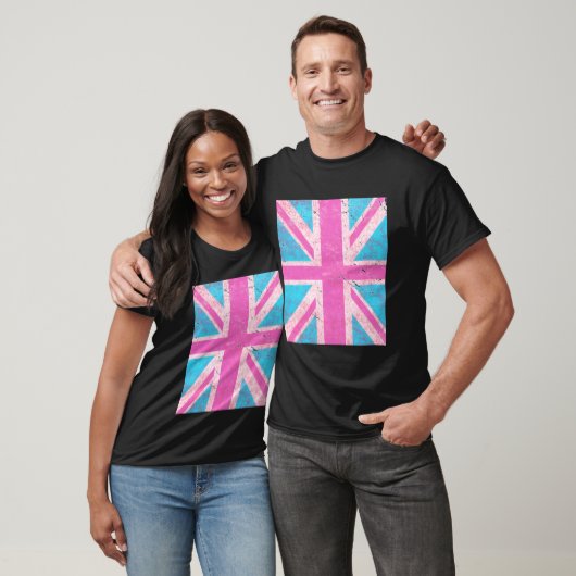 K Union Jack Uk Flag T-Shirt (Unisex)
