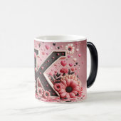 K Valentine Alphabet 3 Verwandlungstasse (VorderseiteRechts)