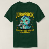 k, wenn ein Trex jeden Enten verniest T-Shirt (Design vorne)