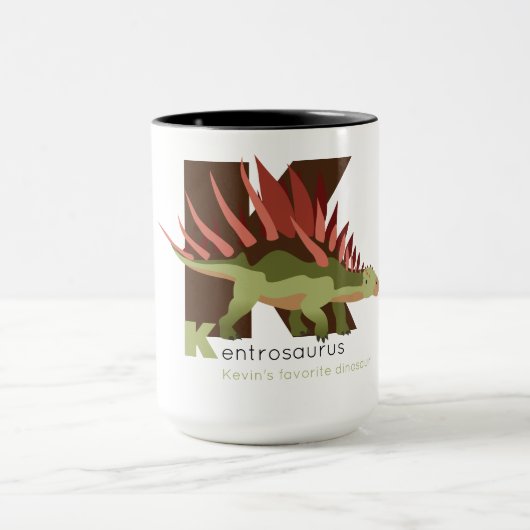 K wie Kentrosaurus-Tasse Tasse (Zentrum)