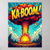 KA-BOOM! Pop Art Explosion Poster (Vorne)