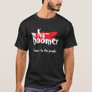 Ka-Boomer Spaß ein Wort minimalistischer cooler Tr T-Shirt