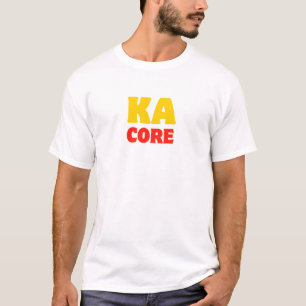KA CORE Retro Karnataka Stolz T-Shirt   Kannada