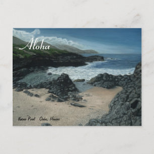 Ka`ena Point Post Card Postkarte