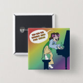 Ka-Ka-Ka Kimmy und die Jets knöpfen Button (Vorne & Hinten)