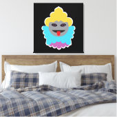Ka-Li Clupkitz Porträt Leinwanddruck (Insitu (Schlafzimmer))