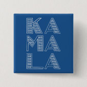 KA MA LA Stacks Text Harris für Präsident 2024 Button (Vorderseite)