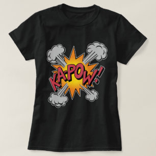 KA-POW! Comic-Book-Grafik T-Shirt