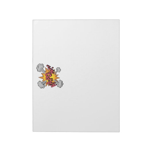 KA-POW! Comic Book Graphic Notizblock (Rotiert)