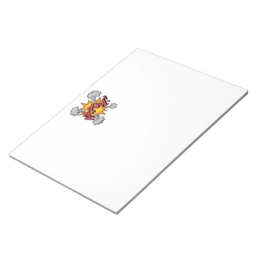 KA-POW! Comic Book Graphic Notizblock (angewinkelt)