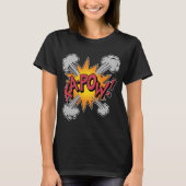 KA-POW! Comic-Buch-Grafik T-Shirt (Vorderseite)