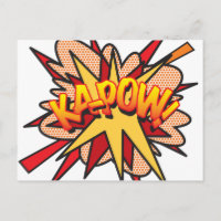 KA-POW Fun Retro Comic Pop Kunst, Dichtung und Mus