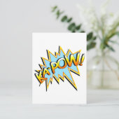 Ka-Pow Postkarte (Stehend Vorderseite)