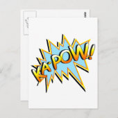 Ka-Pow Postkarte (Vorne/Hinten)