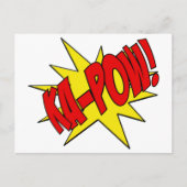 Ka-Pow Postkarte (Vorderseite)