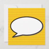 KA-POW Save the Date Spaß Retro Comic Pop Kunst (Rückseite)