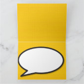 KA-POW Save the Date Spaß Retro Comic Pop Kunst Karte (Innenseite)